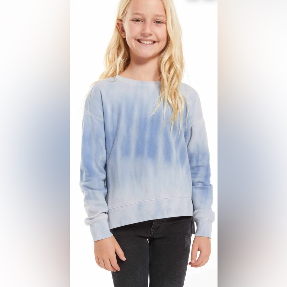 💙 Z Supply Girls Tie Dye Weekender Top 💙